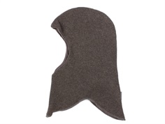 CeLaVi coffee quartz melange wool/cotton balaclava